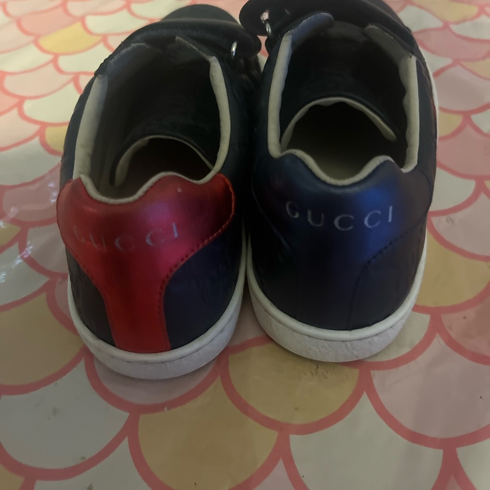 Gucci Kids Sneakers in Blue and Red